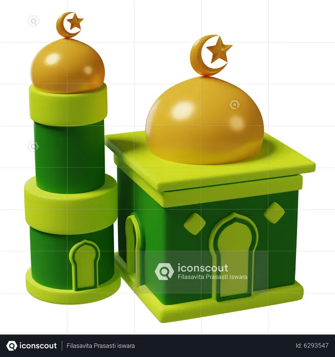 Mosque  3D Icon