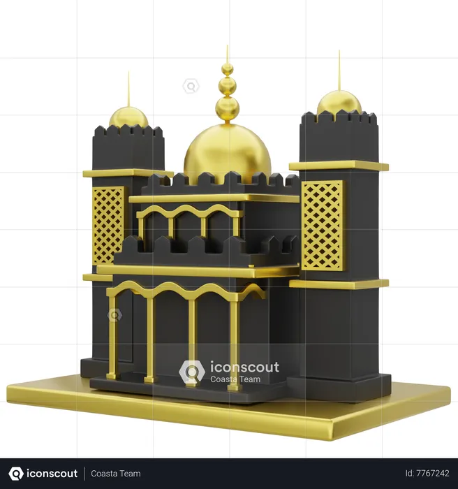 Mosque  3D Icon