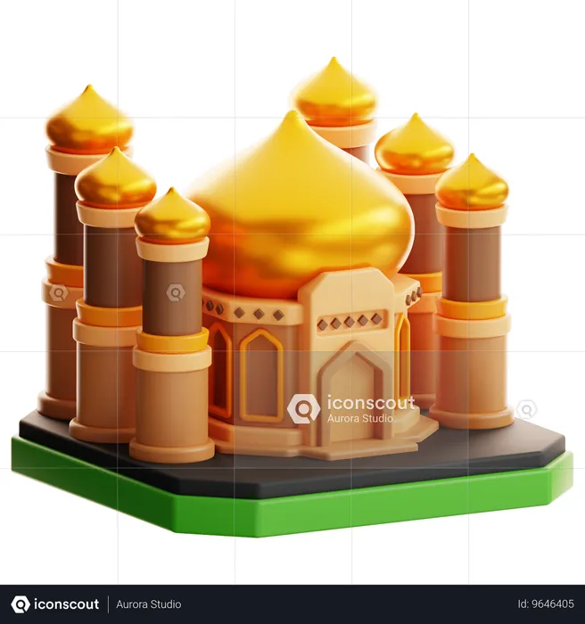 Mosque  3D Icon