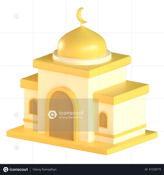 Mosque  3D Illustration