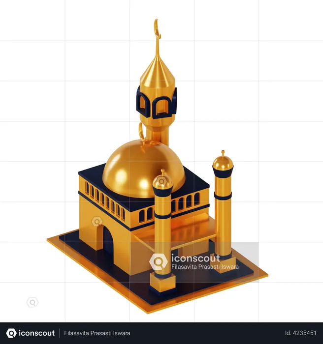 Mosque  3D Icon