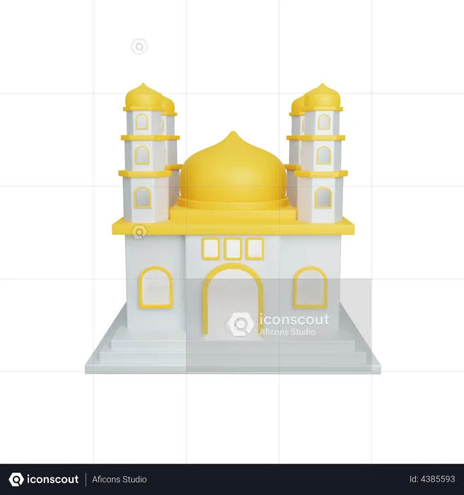Mosque  3D Illustration