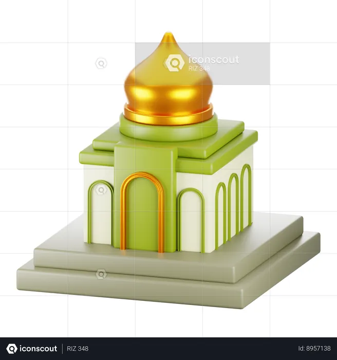 Mosquée  3D Icon