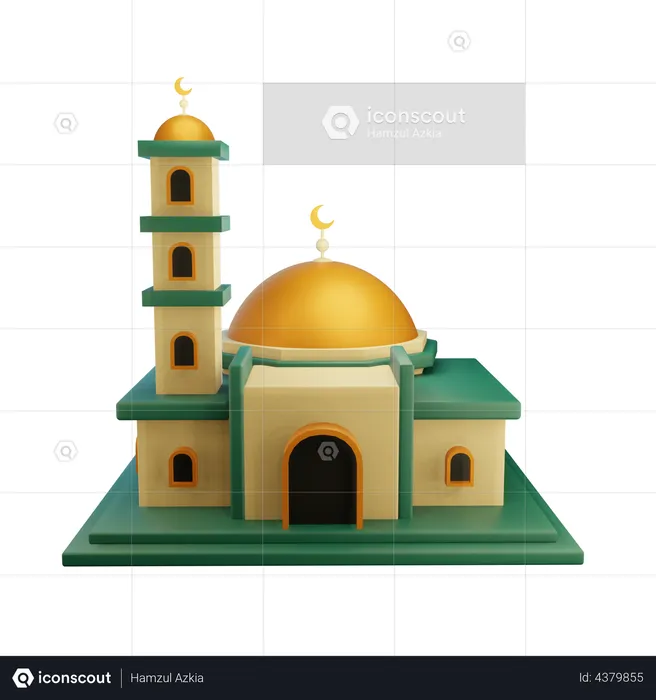 Mosquée  3D Icon