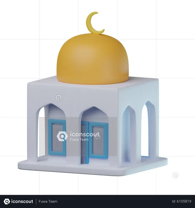 Mosquée  3D Icon