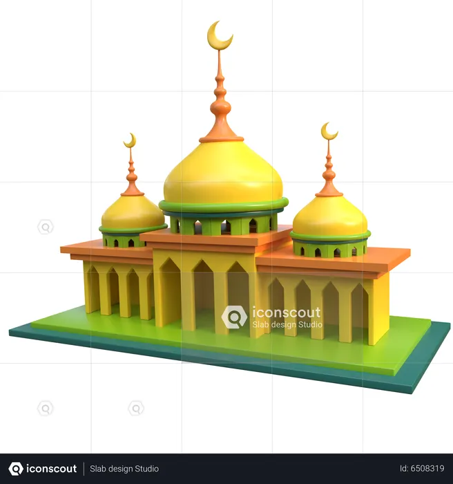 Mosquée  3D Icon
