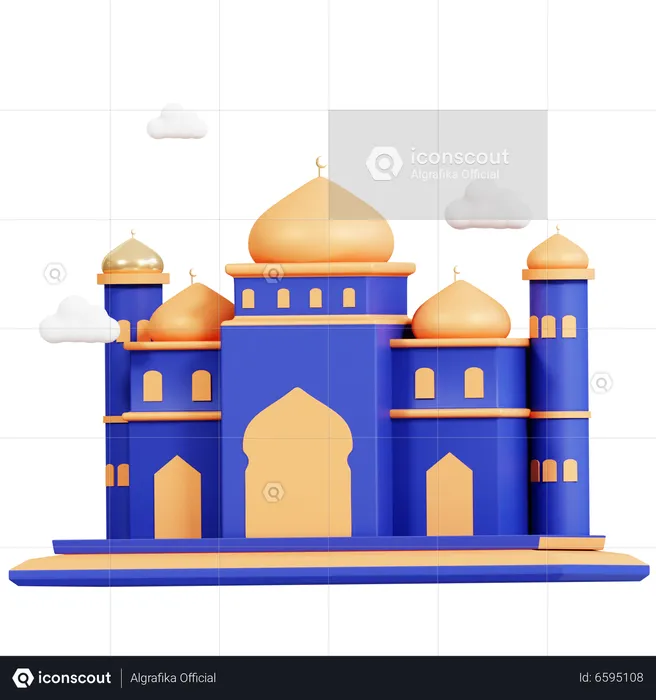 Mosquée  3D Icon