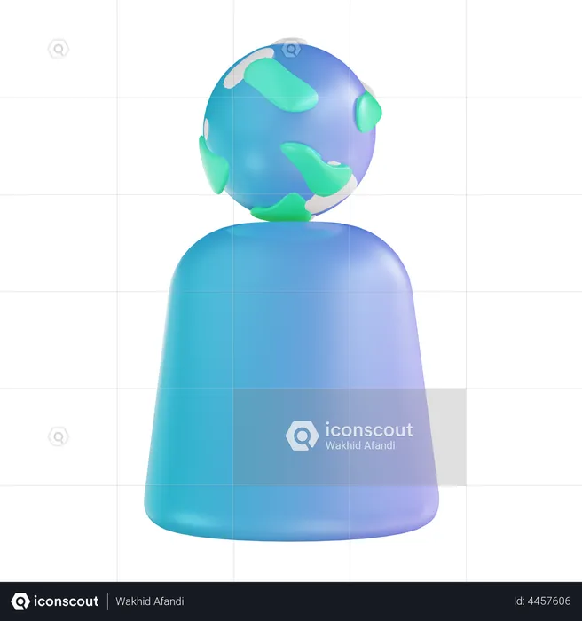 Mother Earth Day  3D Illustration