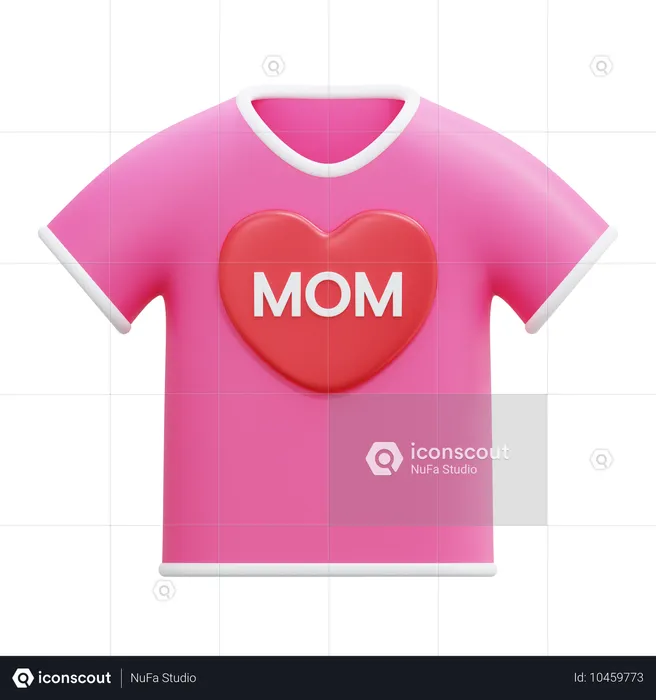 Mothers Day Tshirt  3D Icon