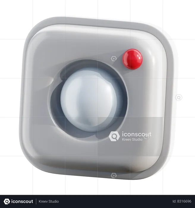 Motion Detector  3D Icon