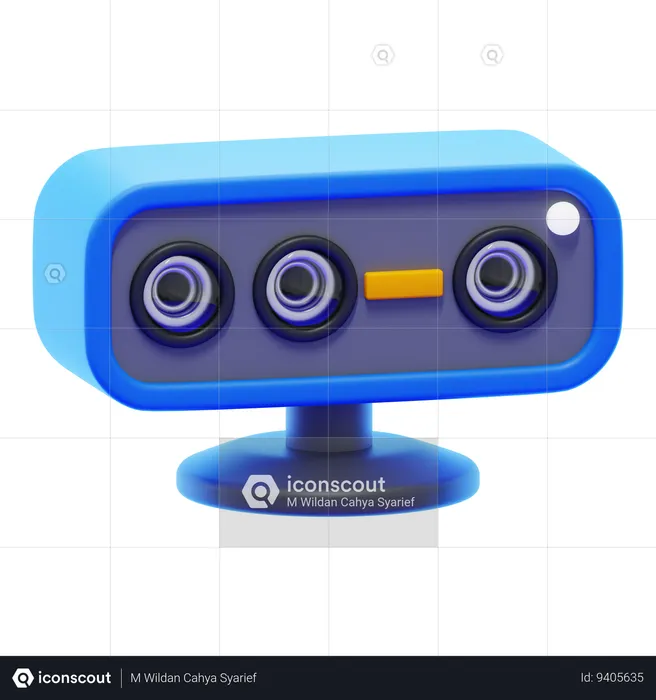 MOTION SENSOR  3D Icon