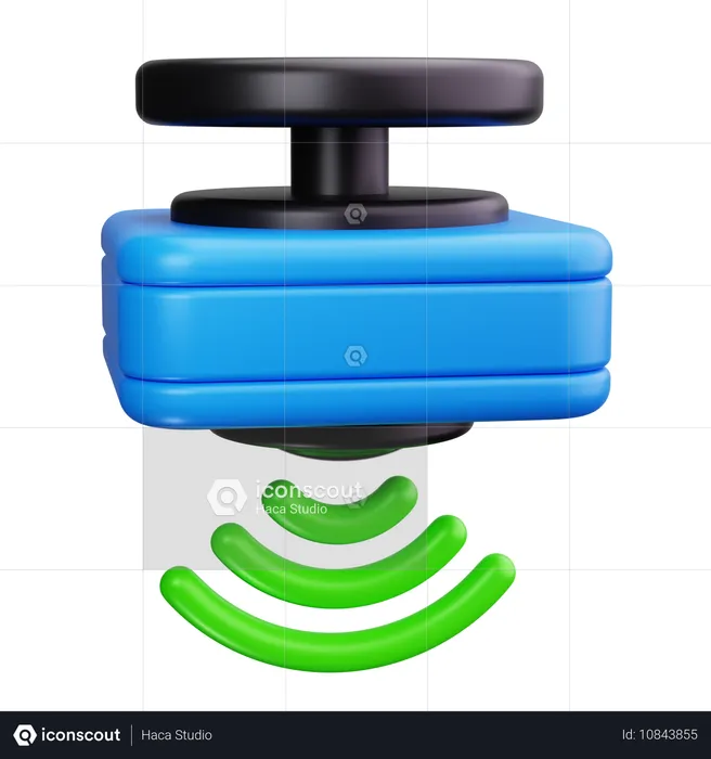 Motion Sensor  3D Icon