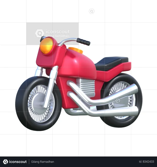 Moto  3D Icon