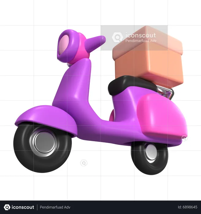 Motoboy  3D Icon