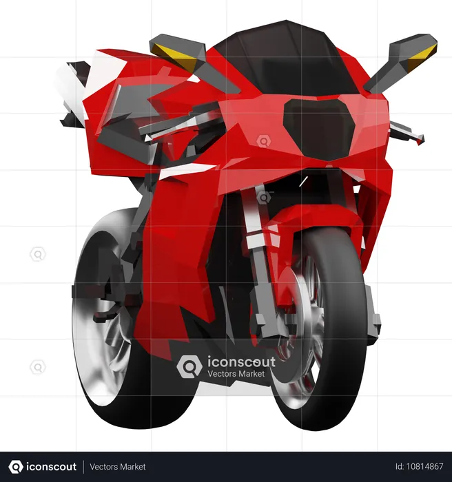 Vélo de sport  3D Icon