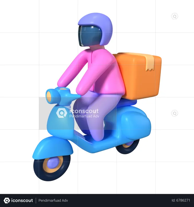 Delivery Scooter Icons - Free SVG & PNG Delivery Scooter Images - Noun  Project