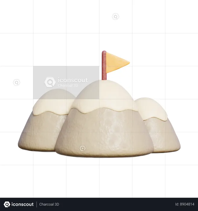 Mountain  3D Icon