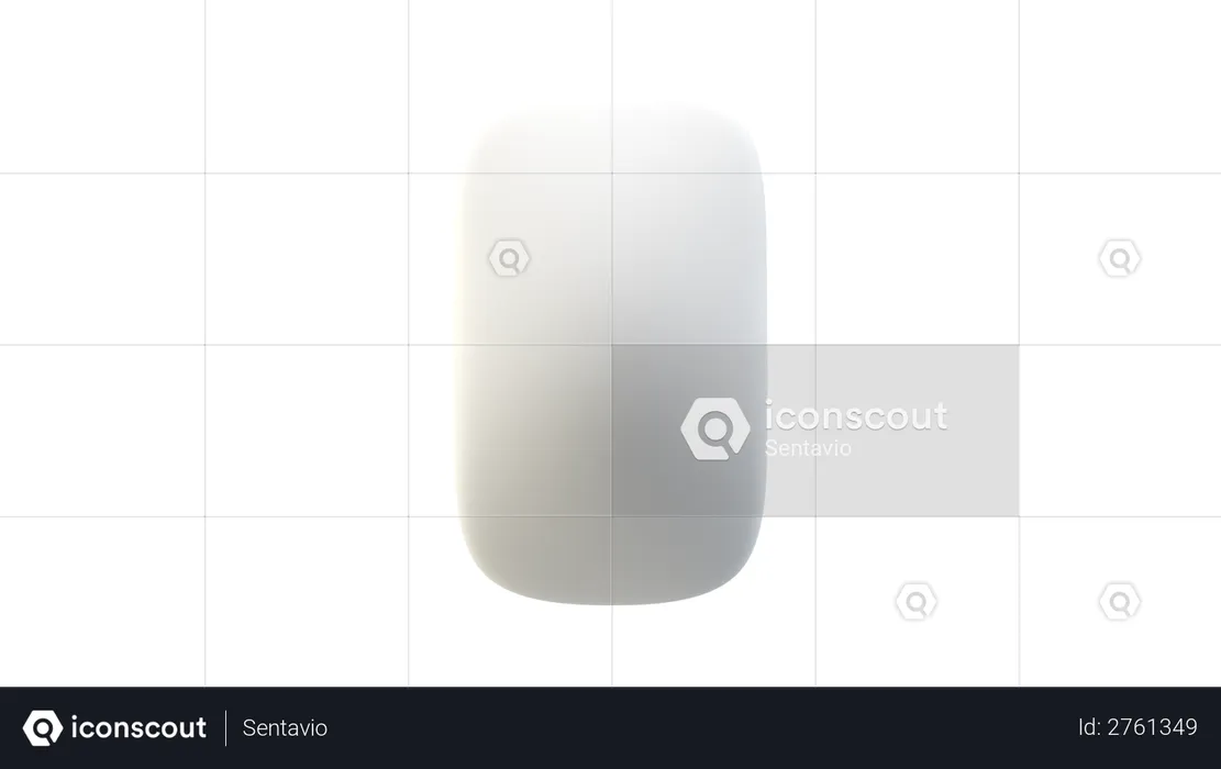 Mouse  3D Illustration