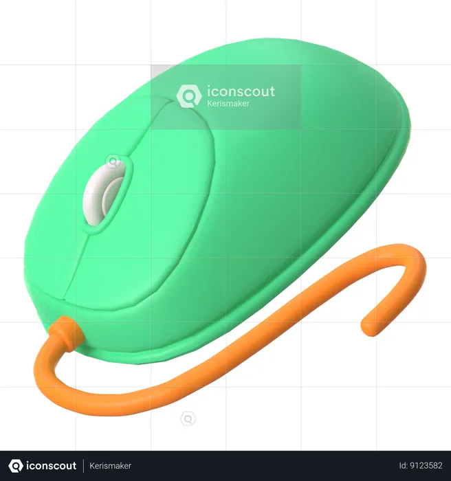 Mouse  3D Icon