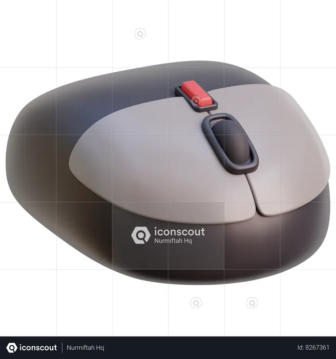 Mouse  3D Icon