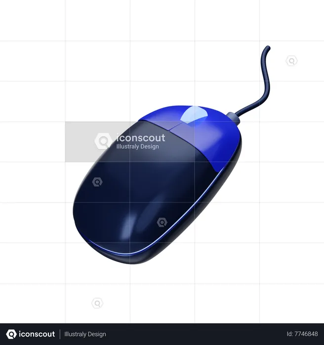 Mouse  3D Icon