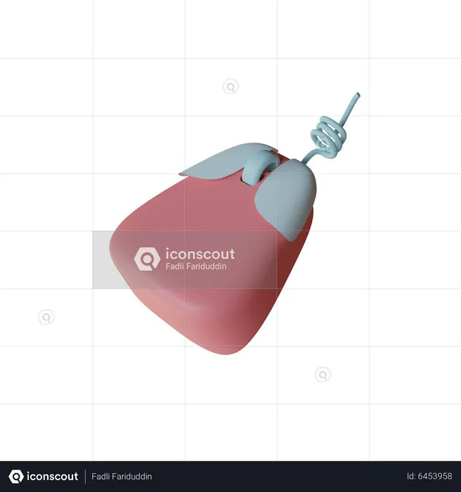 Mouse  3D Icon