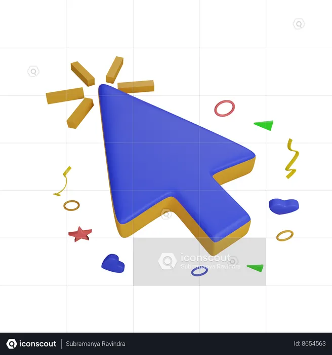 Mouse  3D Icon