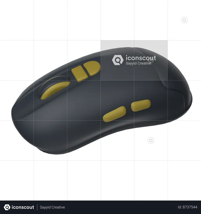 Mouse  3D Icon