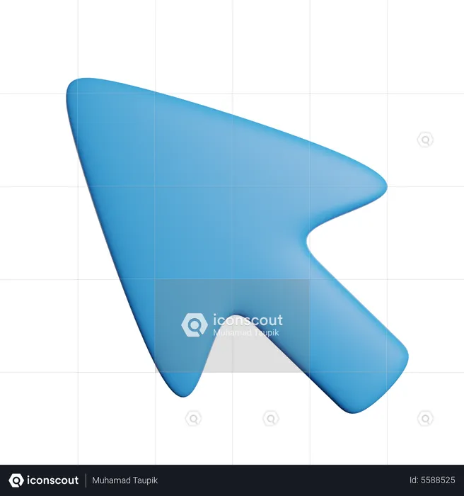Mouse Pointer  3D Icon
