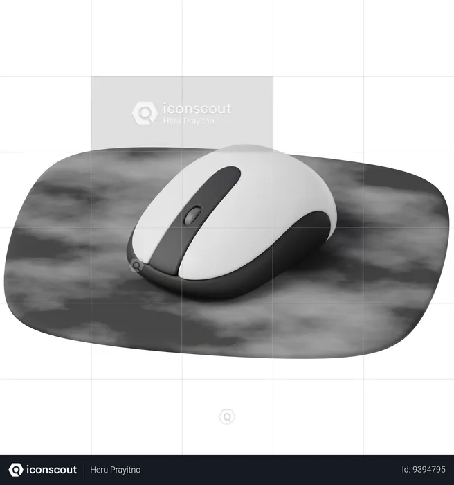 Mousepad  3D Icon