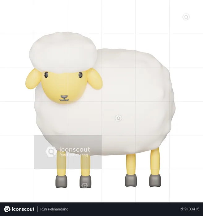 Mouton  3D Icon