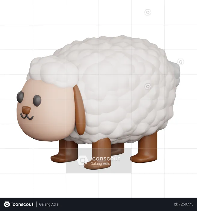 Mouton  3D Icon