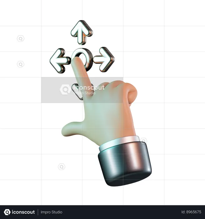 Move Tool  3D Icon