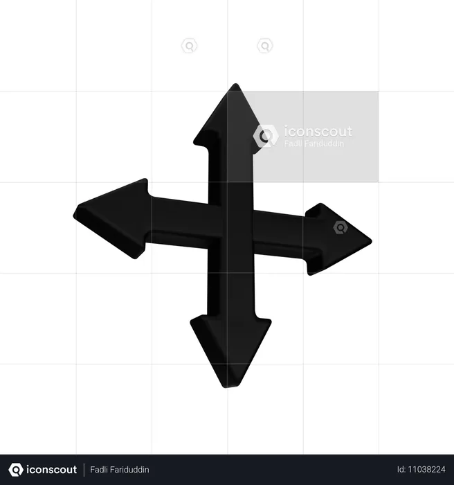 Move Tool  3D Icon