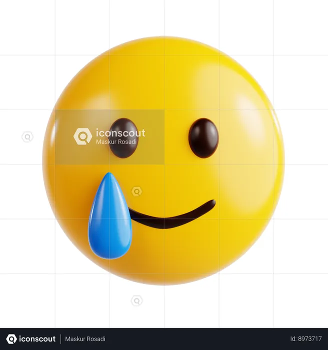 Moved Emoji Emoji 3D Icon