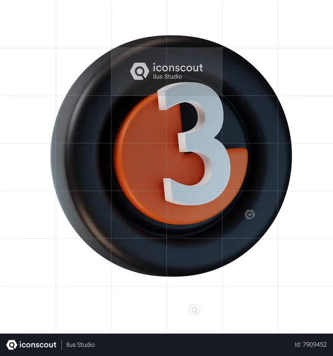 Movie Countdown  3D Icon