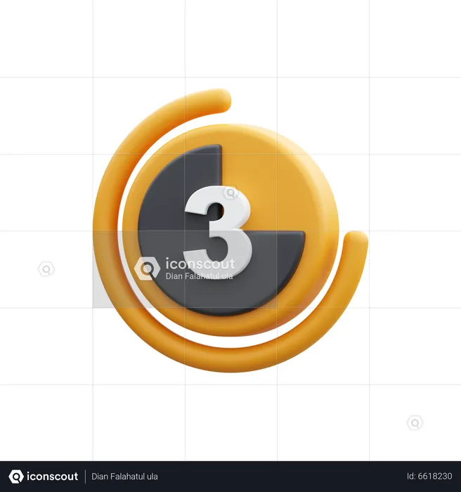 Movie Countdown  3D Icon