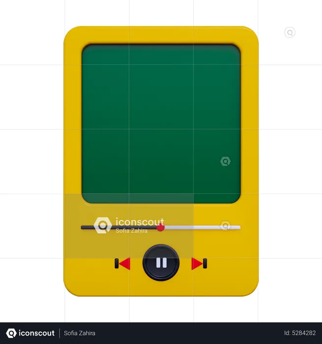 Mp 3 Player  3D Icon