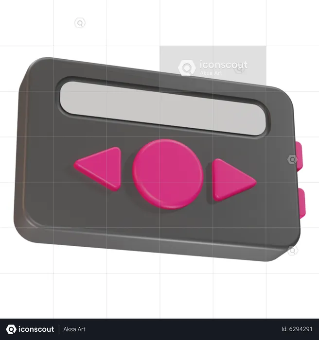 Mp 3 Walkman  3D Icon