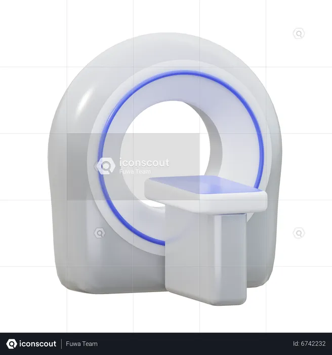 Mri Machine  3D Icon