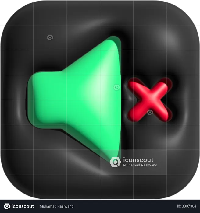 Muet  3D Icon