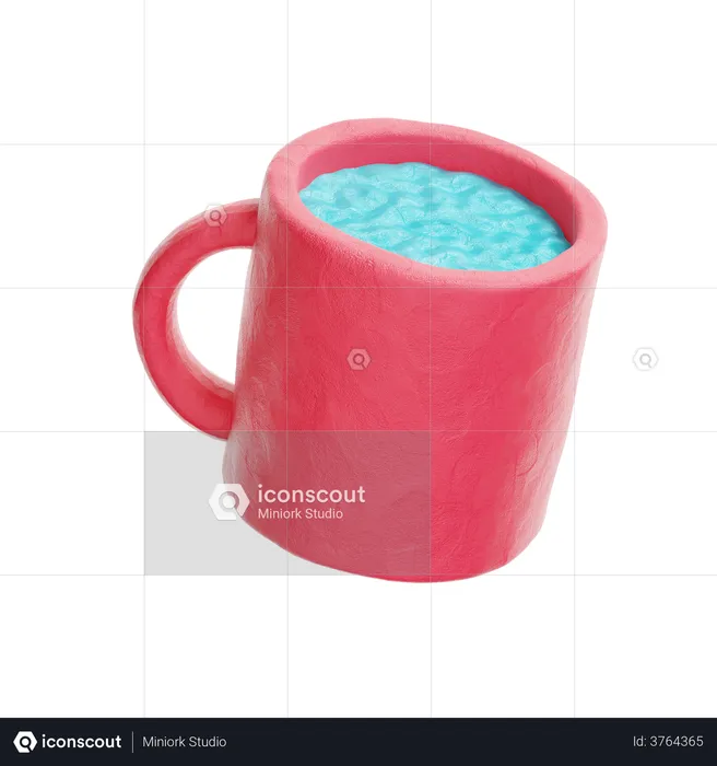 Mug Logo 3D Logo