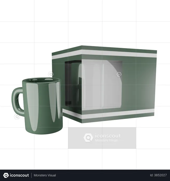 Mug  3D Illustration