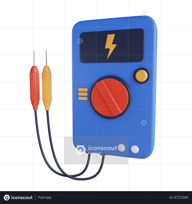 Multimeter  3D Icon