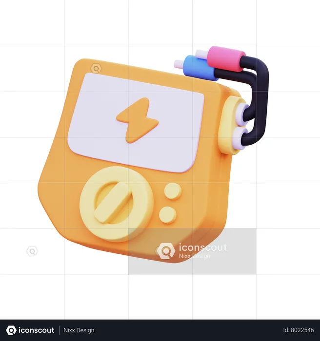 Multimeter  3D Icon