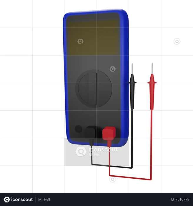 Multimeter  3D Icon