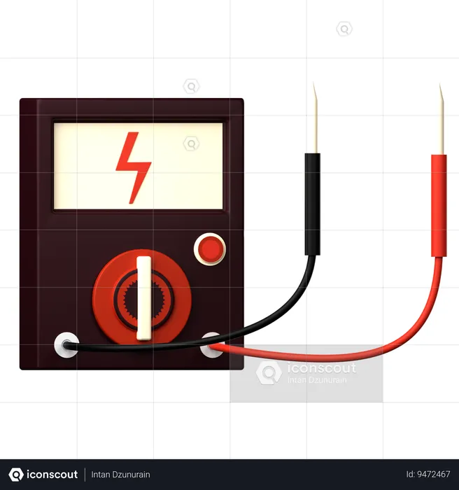 Multímetro  3D Icon