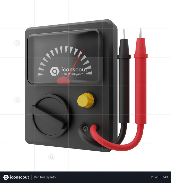 Multimètre  3D Illustration