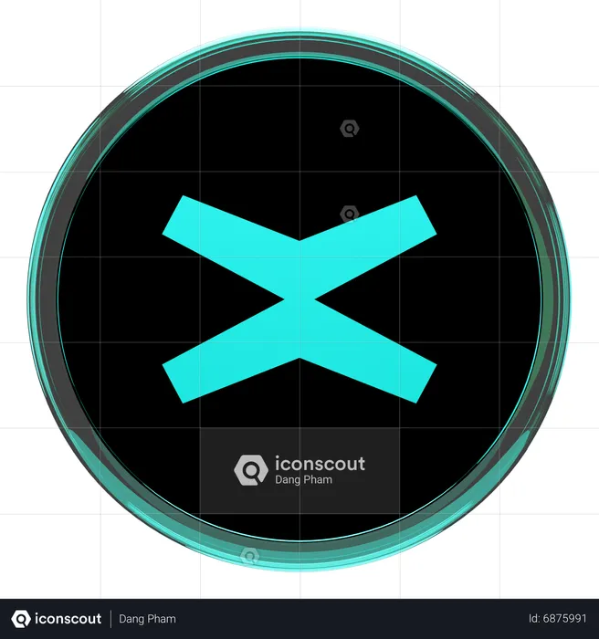 Multiversx  3D Icon