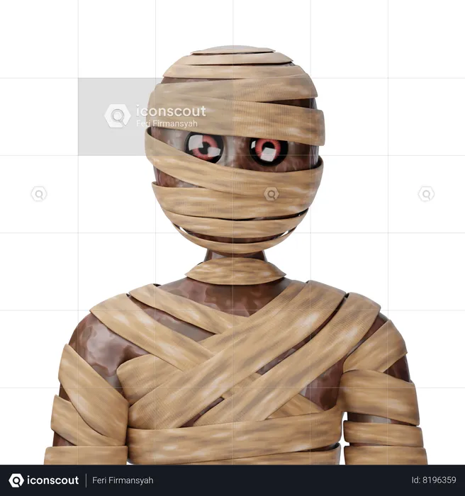 Mummy  3D Icon